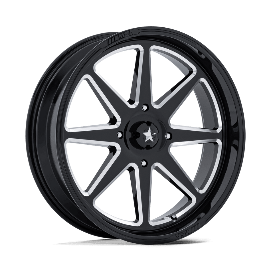 MSA Offroad Wheels Spark UTV (M54) — Gloss Black Milled