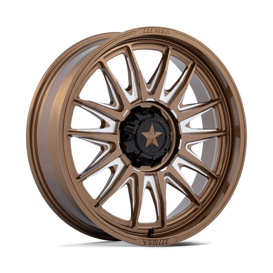 MSA Offroad Wheels Commander UTV (M55) — Gloss Bronze Milled