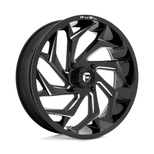 Fuel UTV Reaction UTV (D753) — Gloss Black Milled