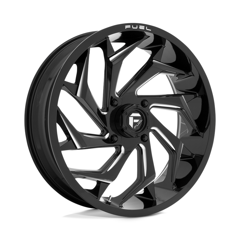 Fuel UTV Reaction UTV (D753) — Gloss Black Milled