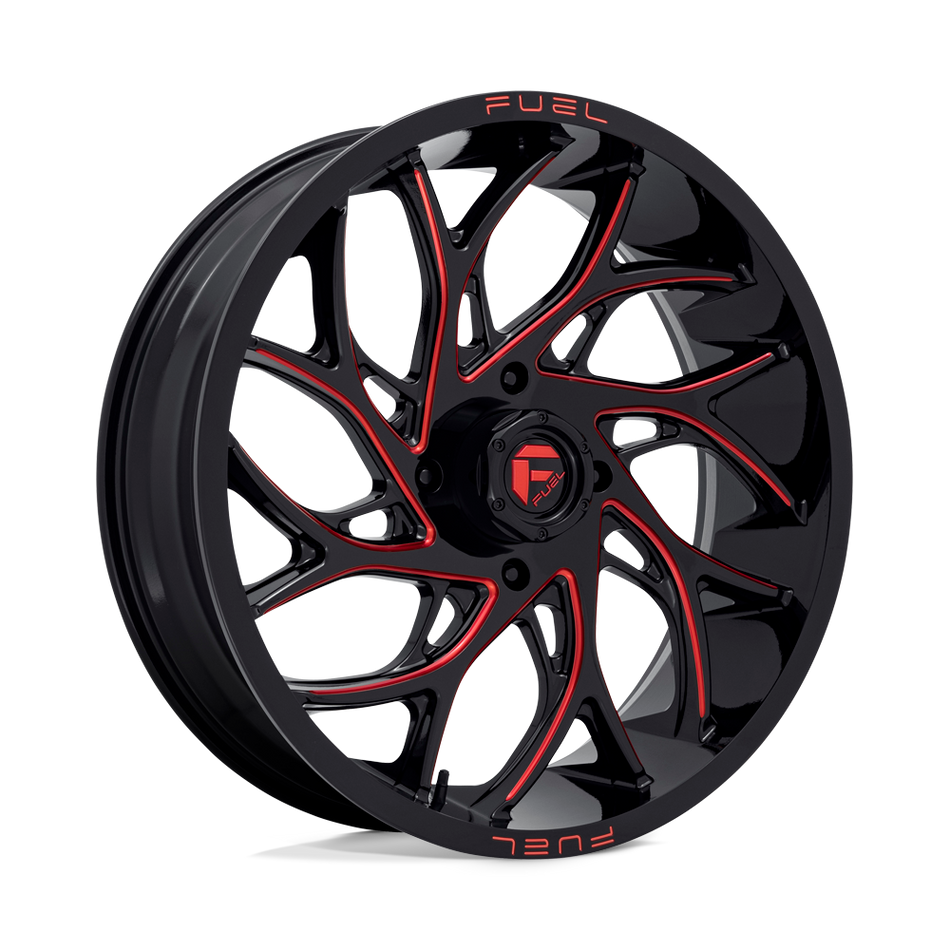 Fuel UTV Runner UTV (D779) — Gloss Black Milled Candy Red