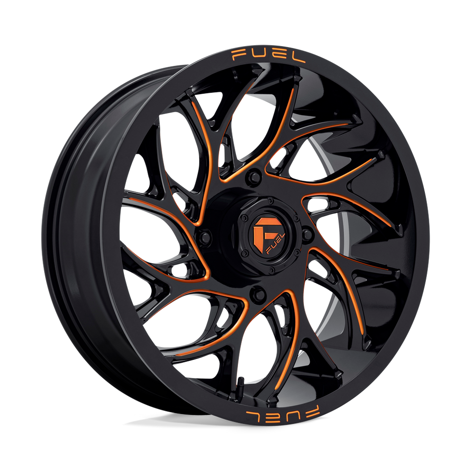 Fuel UTV Runner UTV (D780) — Gloss Black Milled Orange