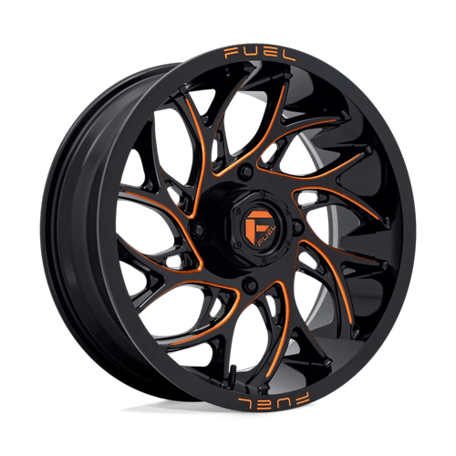 Fuel UTV Runner UTV (D780) — Gloss Black Milled Orange
