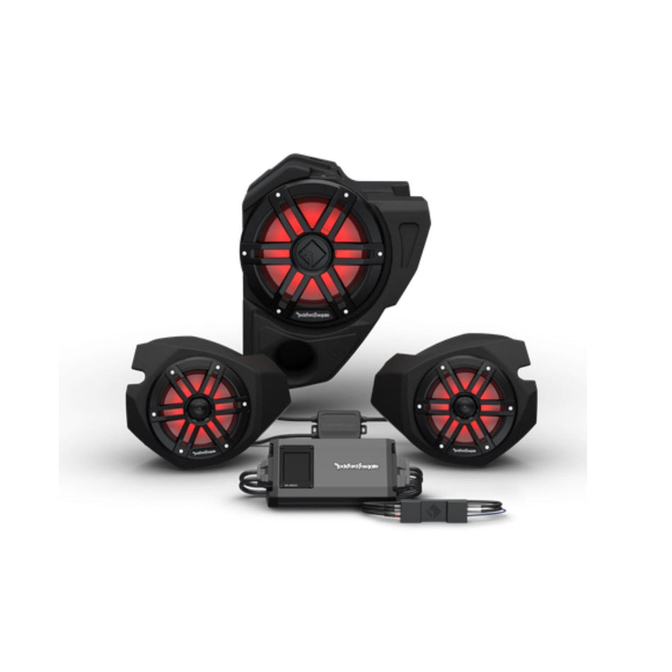2014+ RZR-RC Rockford Fosgate Audio Kit Color Optix Gen3 (Stage 3)
