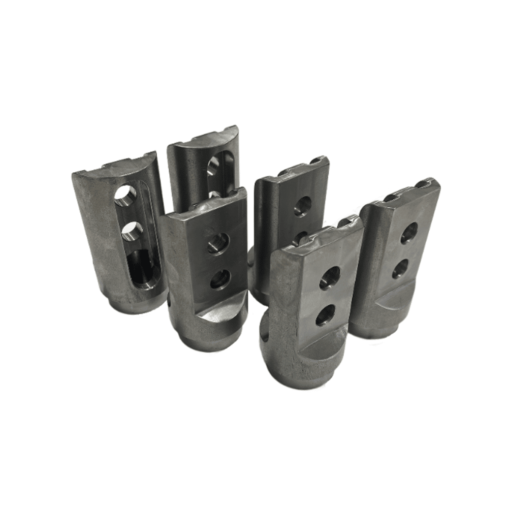 SET of 6 Polaris RZR 1000 Weld in roll cage bungs / connectors  AJK Offroad .120"