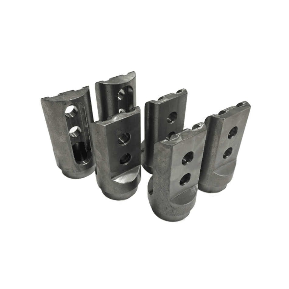 SET of 6 Polaris RZR 1000 Weld in roll cage bungs / connectors  AJK Offroad .120"