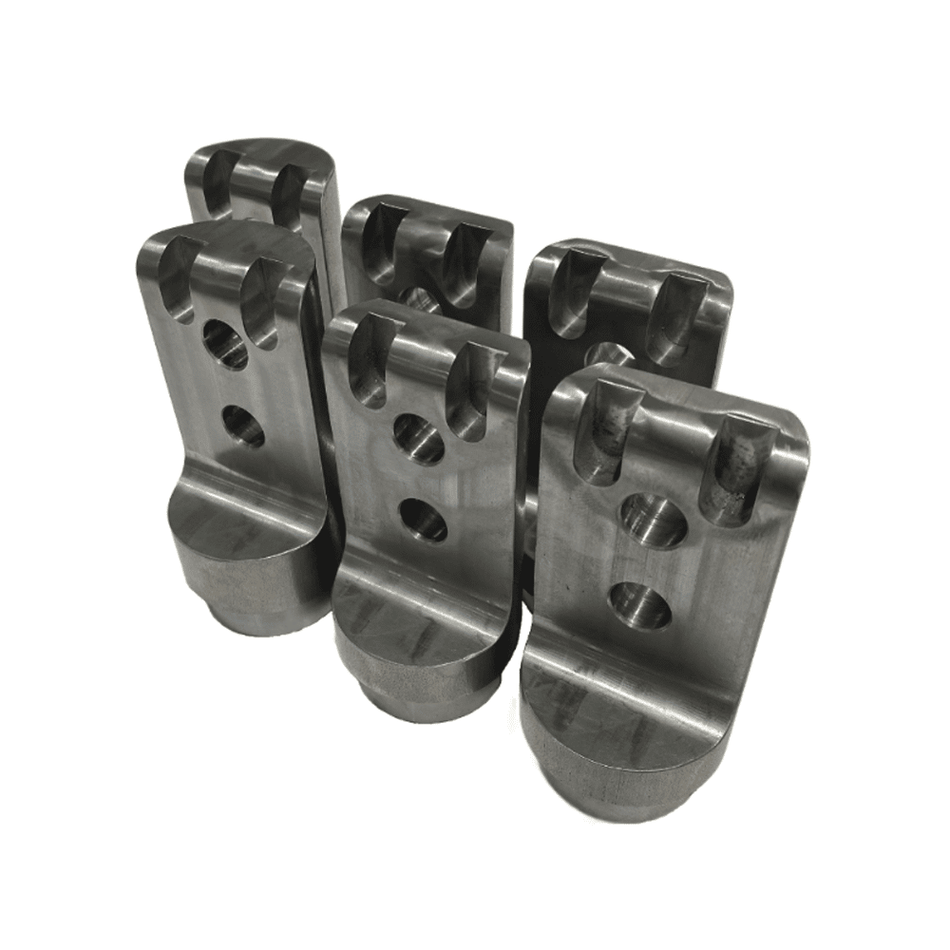 SET of 6 Polaris RZR 1000 Weld in roll cage bungs / connectors  AJK Offroad