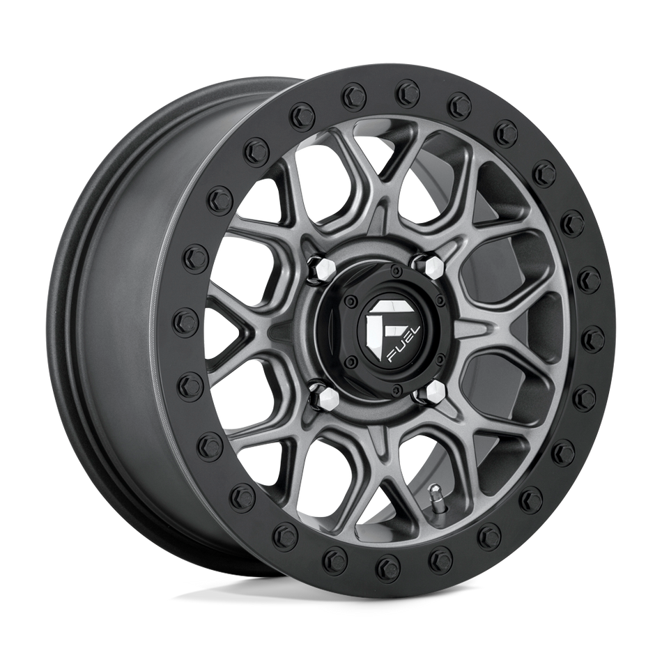 Fuel UTV Tech UTV Beadlock (D919) — Matte Gunmetal Black Bead Ring