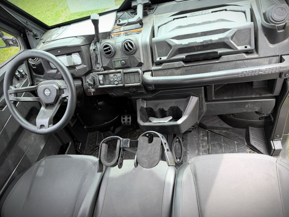 TF040912 | Can-Am Defender HD10 Gun Mount - Center Floor Mount