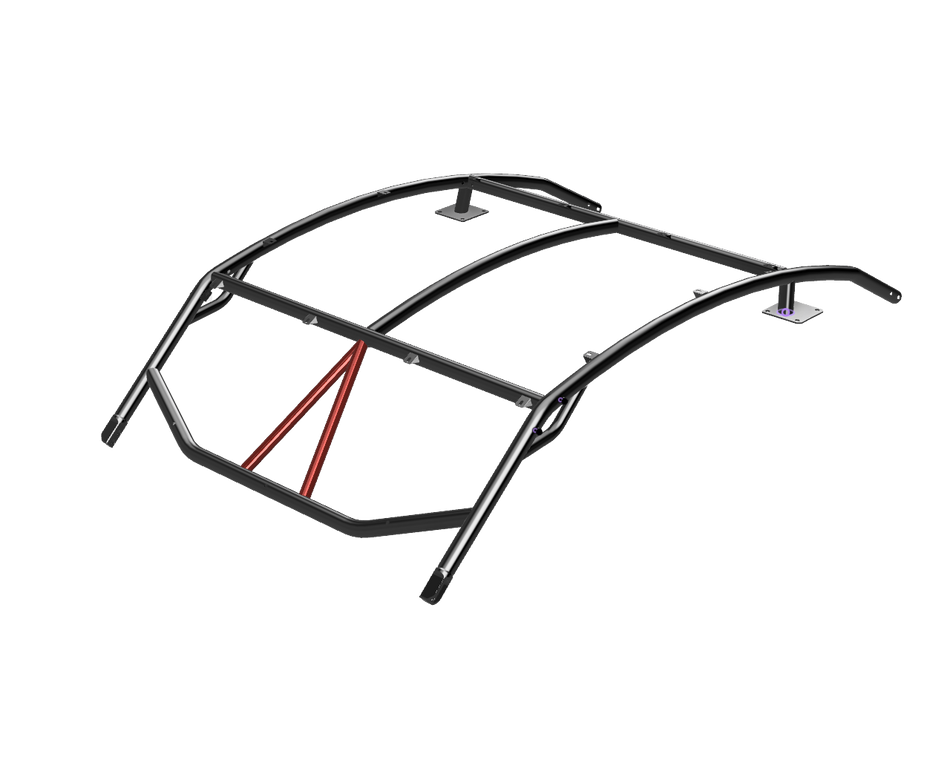Cage Option: Front Intrusion Bars Hi-Brow X3 (2-Seat)