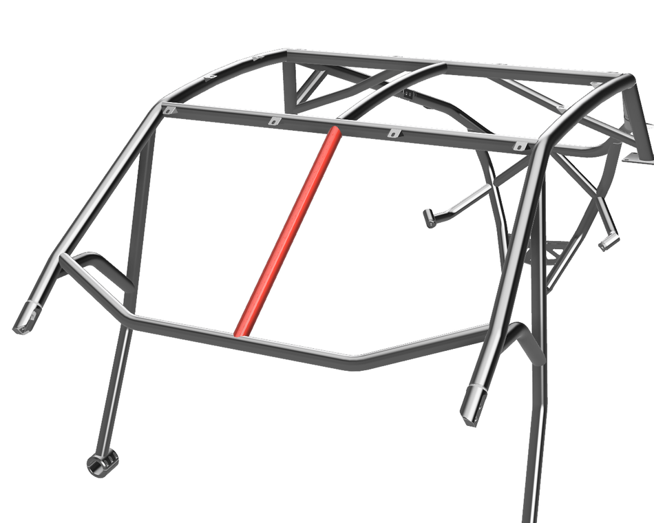 Cage Option: Singular Front Intrusion Bar - Hi-Brow X3 IRB Cage