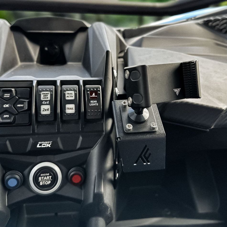 Can-Am X3 Phone Dash Mount - Passenger