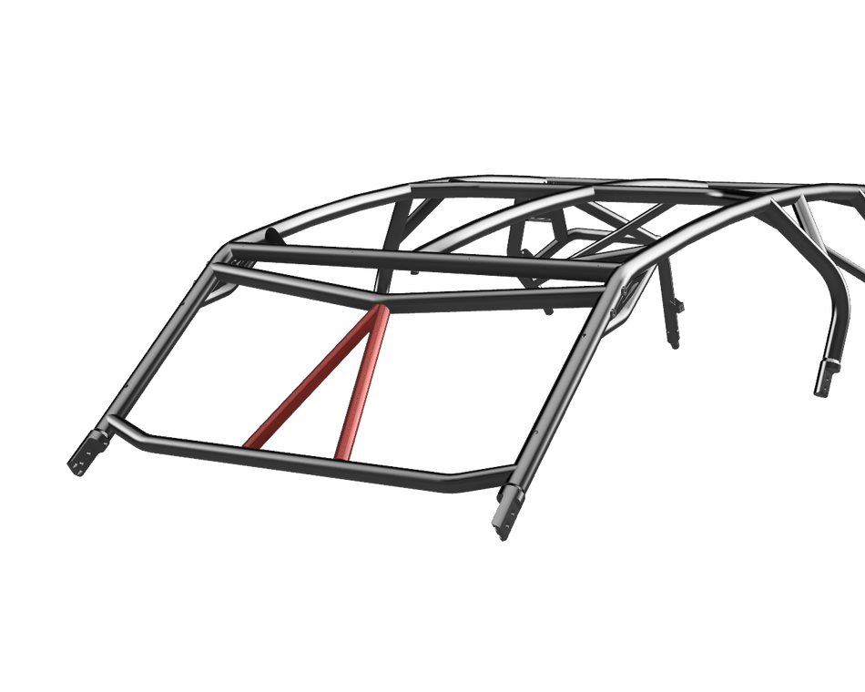 Cage Option: Front Intrusion Bars Lo-Brow RZR PRO R (4-Seat)