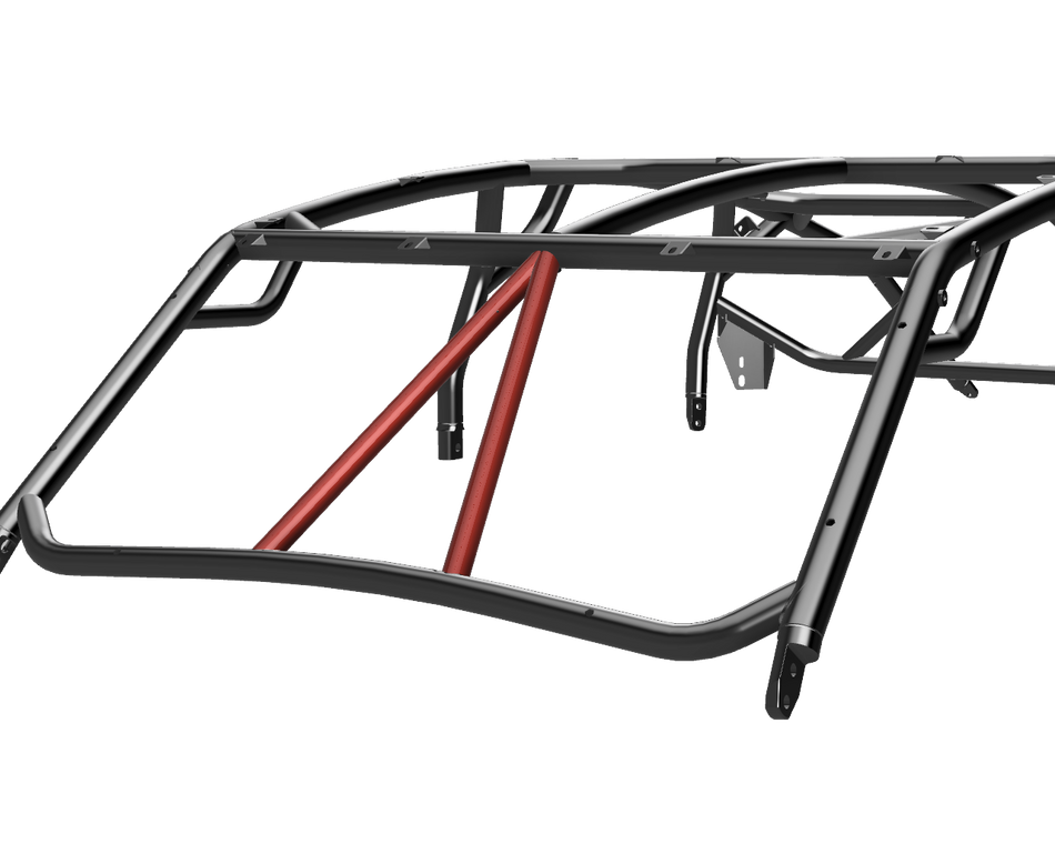 Cage Option: Front Intrusion Bars Hi-Brow KRX (4-Seat)