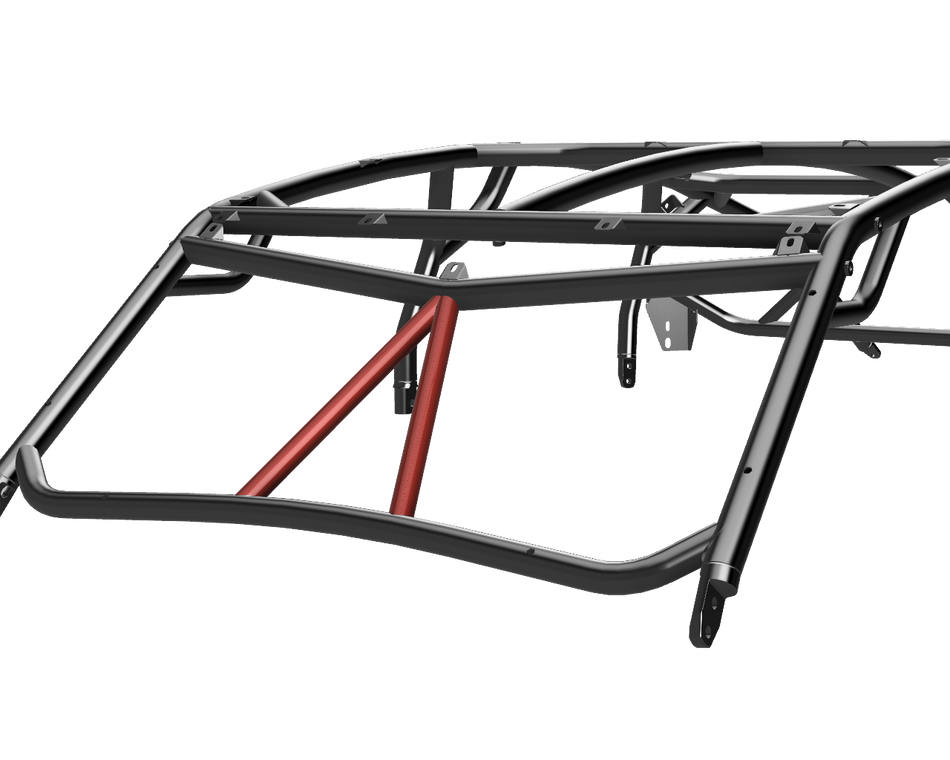 Cage Option: Front Intrusion Bars Lo-Brow KRX (4-Seat)