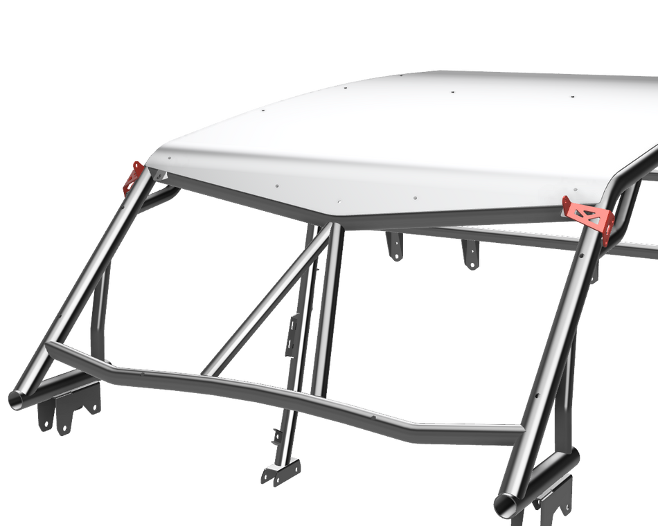 TF190201.L | 24+ RZR XP 4 Cage (4-Seat) 40-Inch Light Bar Brackets
