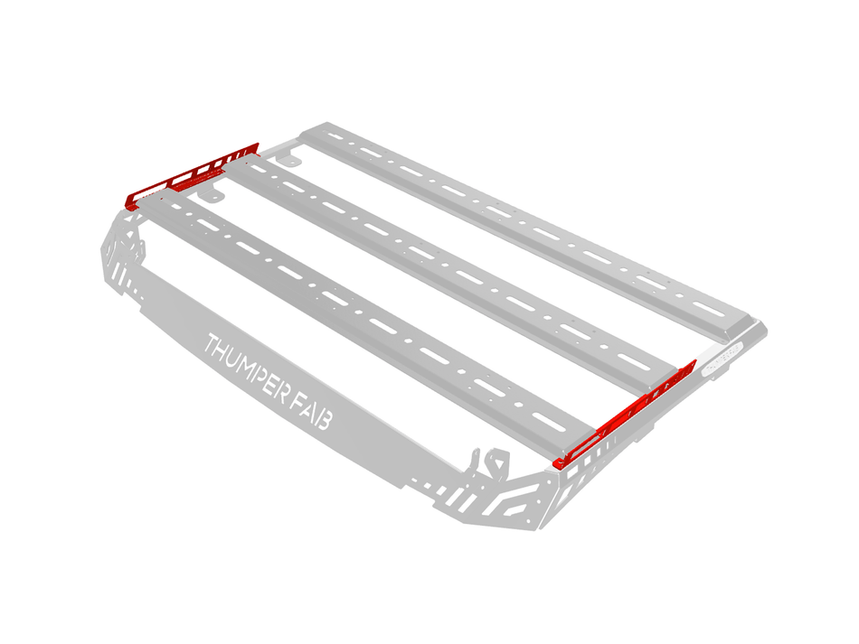 TF231901.B | TIE DOWN ACCENT RAILS for Thumper Fab Roof Rack (PAIR)