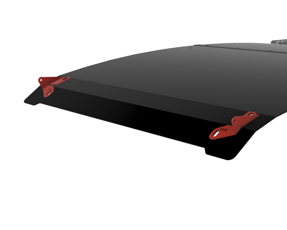 TF330401.RS | CFMOTO ZForce Z10 Aluminum Roof - OEM Cage - RIGID SR40 Light Bar Brackets