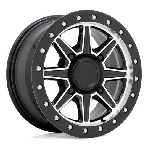 Black Rhino UTV Webb UTV — Gloss Black w/ Machined Face