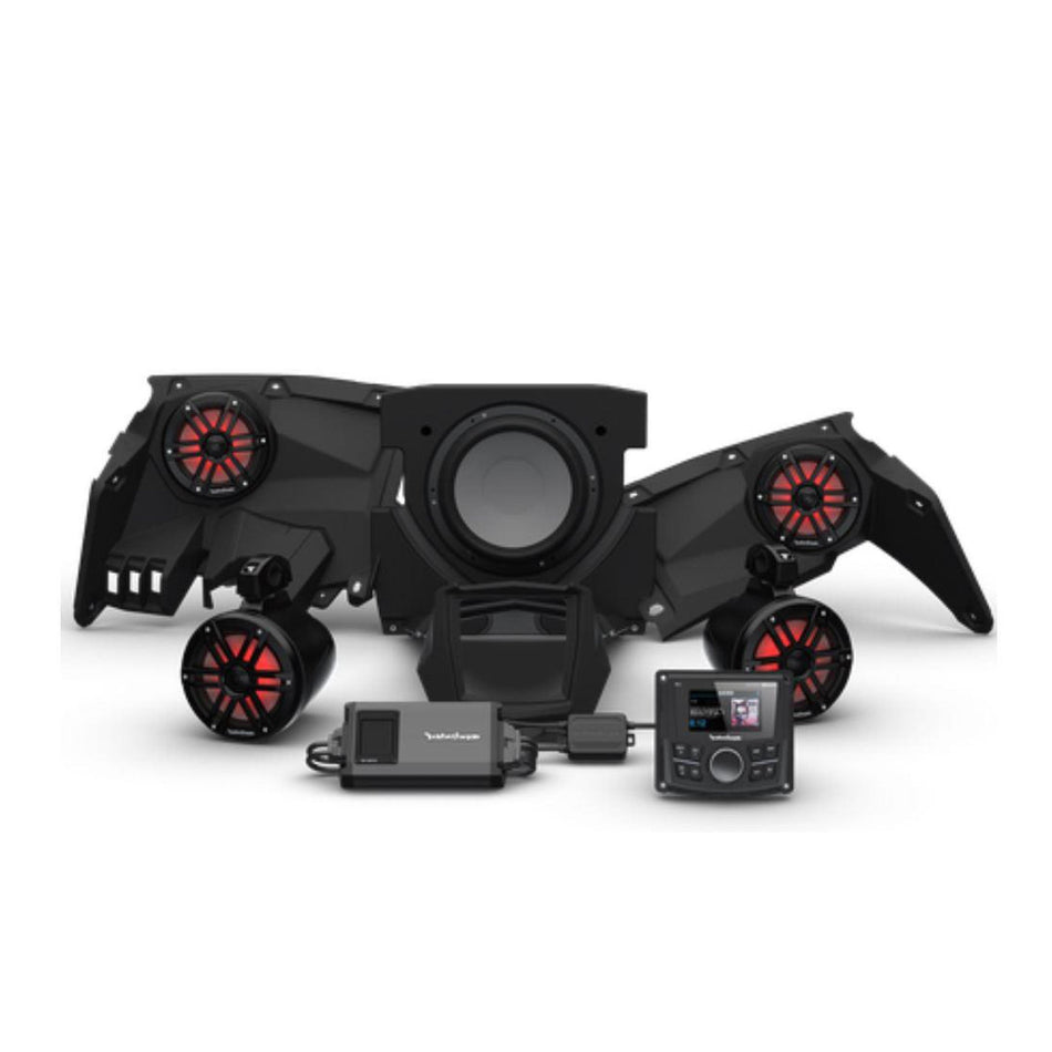 Maverick X3 Rockford Fosgate Audio Kit Color Optix Gen 3 (Stage 4)