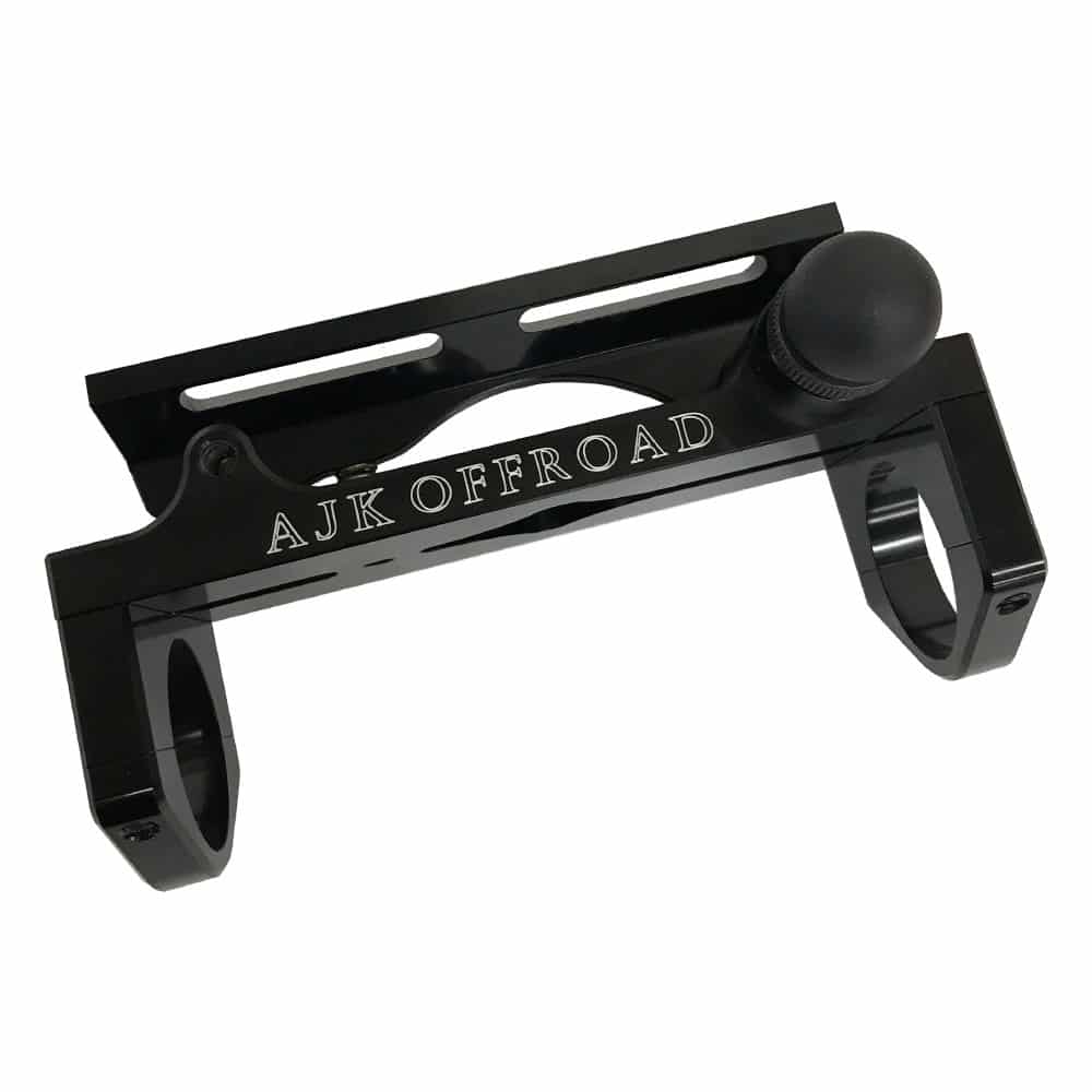 Quick Shot Fire Extinguisher Mount - Quick Release - Truck, Jeep, ATV, SXS Part  AJK Offroad 1.875" Raw Aluminum