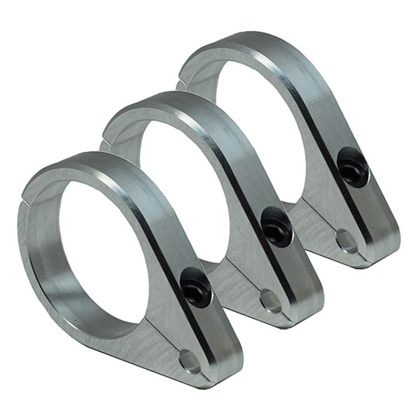 Brake Line Clamps - 3 Pack - Off Road Truck, Jeep, ATV, SXS Part  AJK Offroad 1.0"