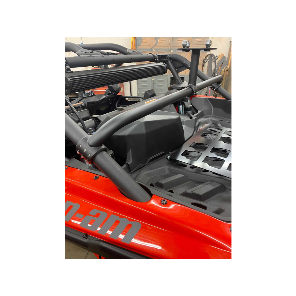 Can-Am X3 Spare Tire Carrier  AJK Offroad Texture Black 8"