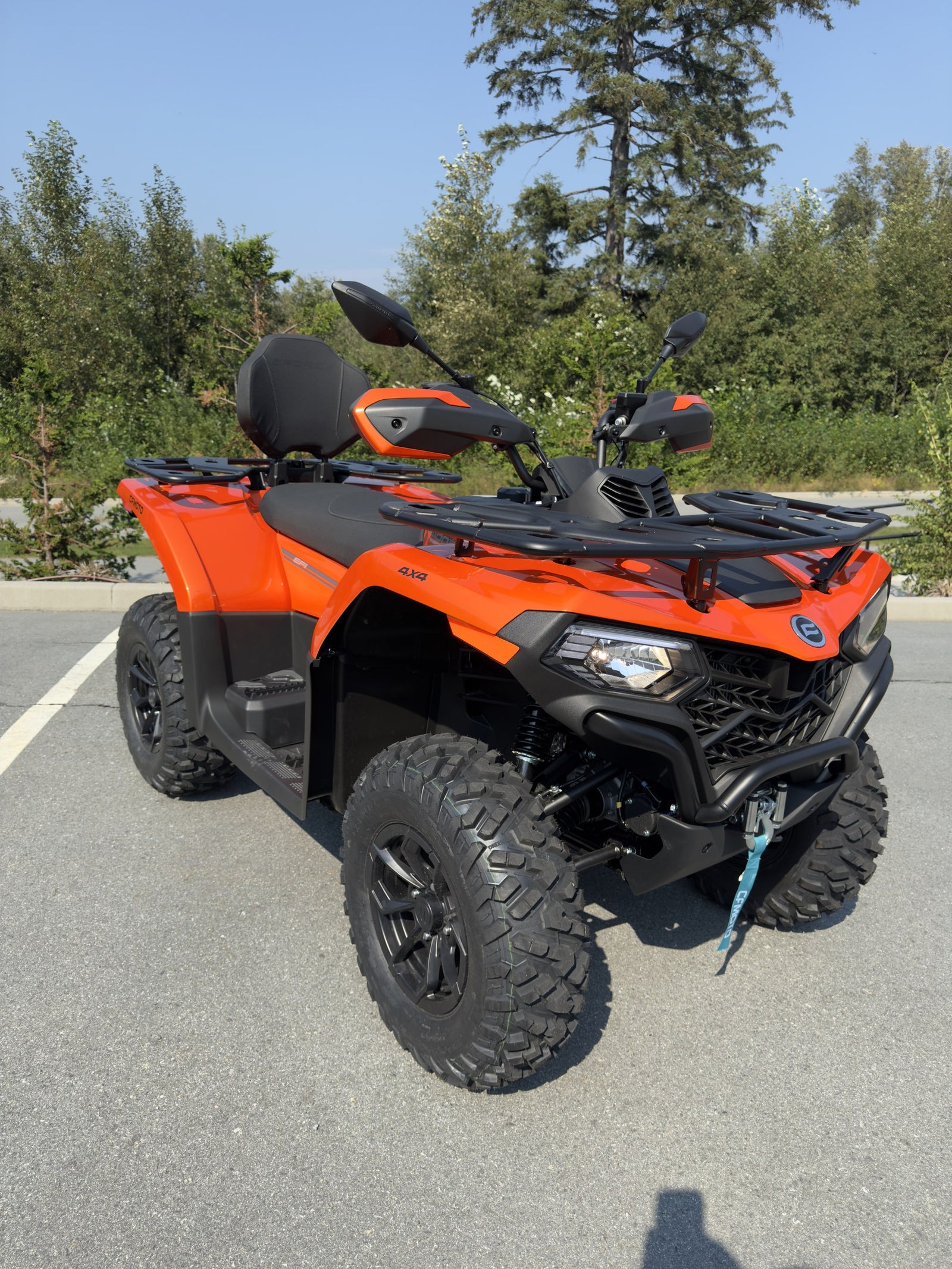 2026 CFMOTO CFORCE 400 TOURING Lava Orange — stock 000387