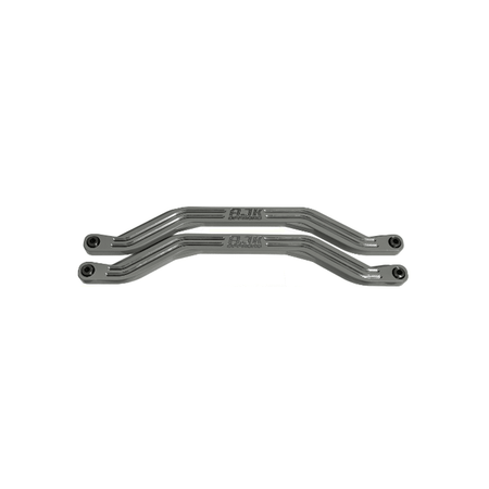 Polaris Pro R / Turbo R High Clearance Radius Rods by AJK Offroad Gray Lower Rods