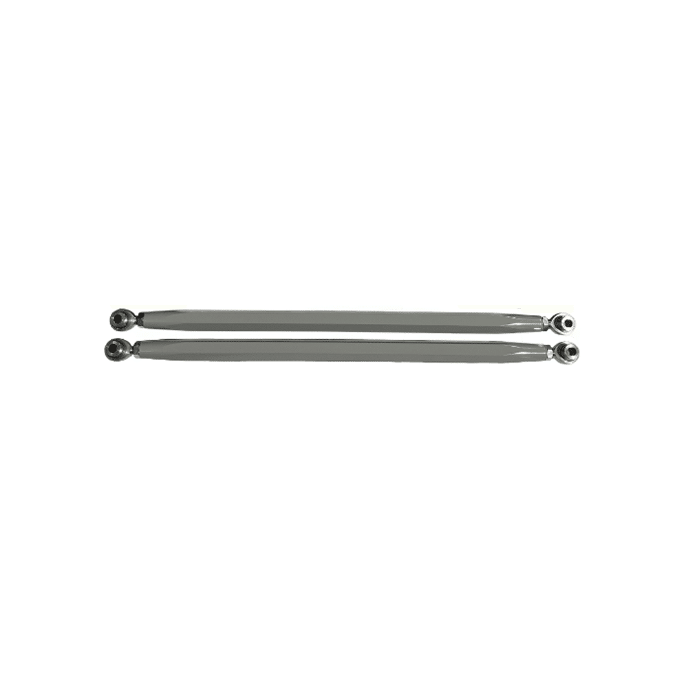 Polaris Pro R / Turbo R High Clearance Radius Rods by AJK Offroad Gray Upper Rods