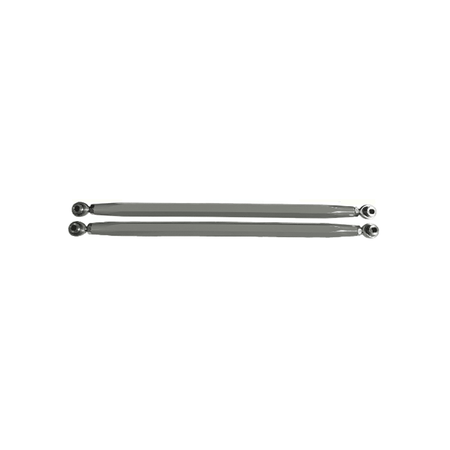 Polaris Pro R / Turbo R High Clearance Radius Rods by AJK Offroad Gray Upper Rods