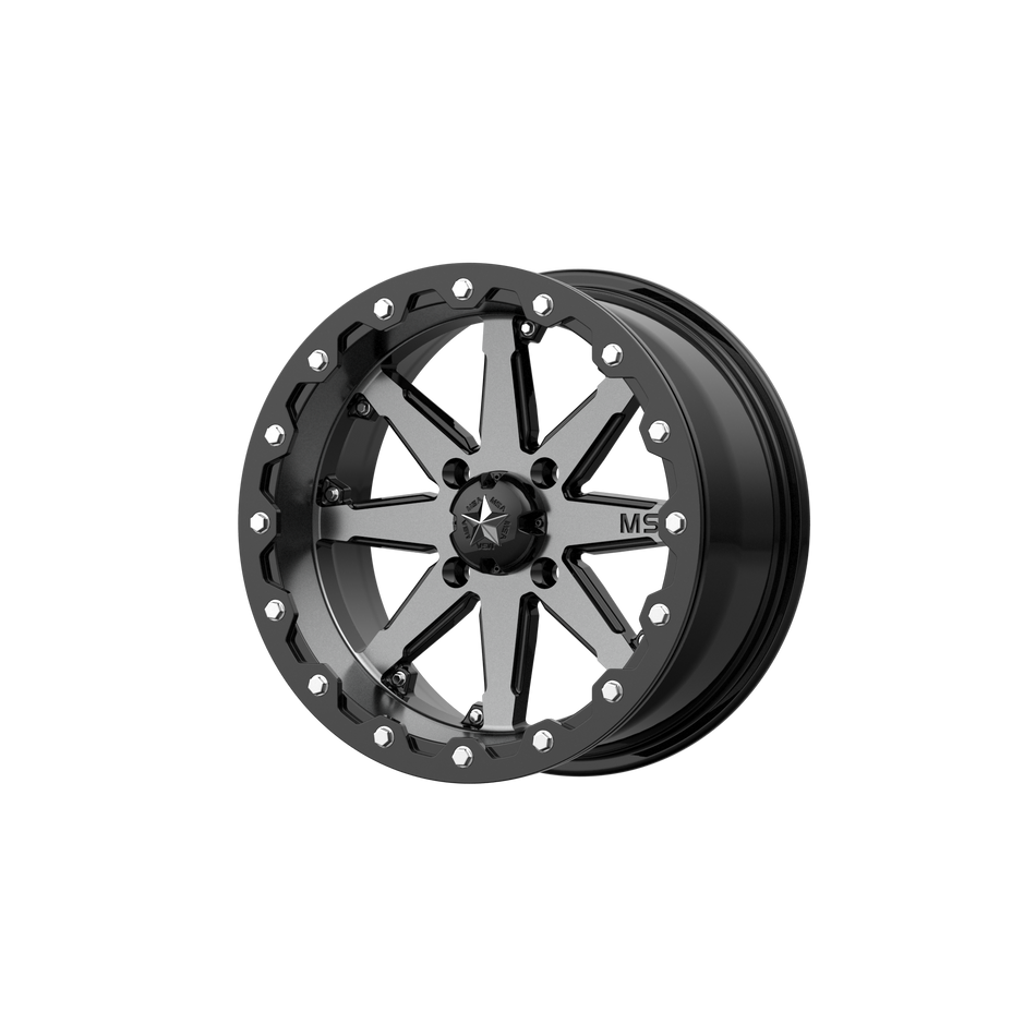 MSA Offroad Wheels Lok UTV Beadlock (M21) — Charcoal Tint