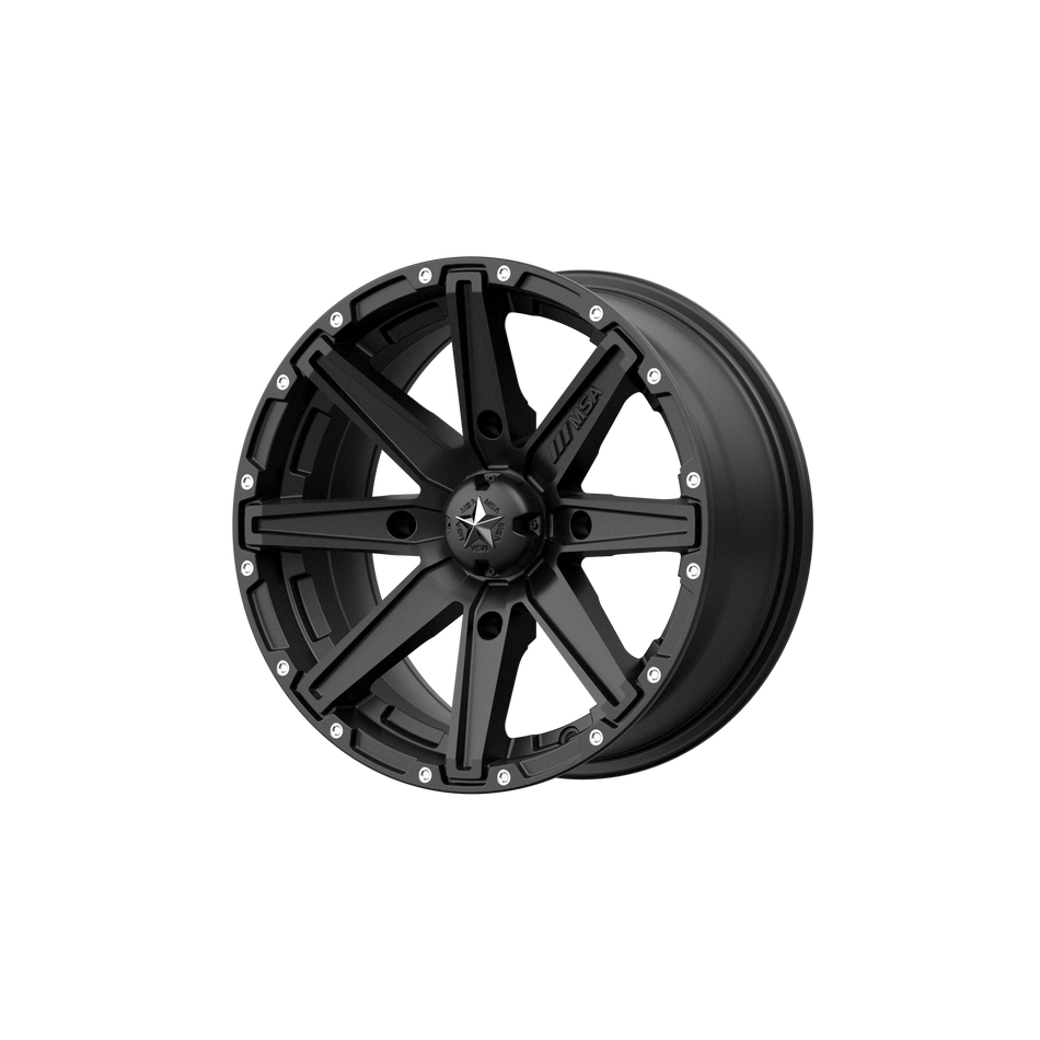 MSA Offroad Wheels Clutch UTV (M33) — Satin Black