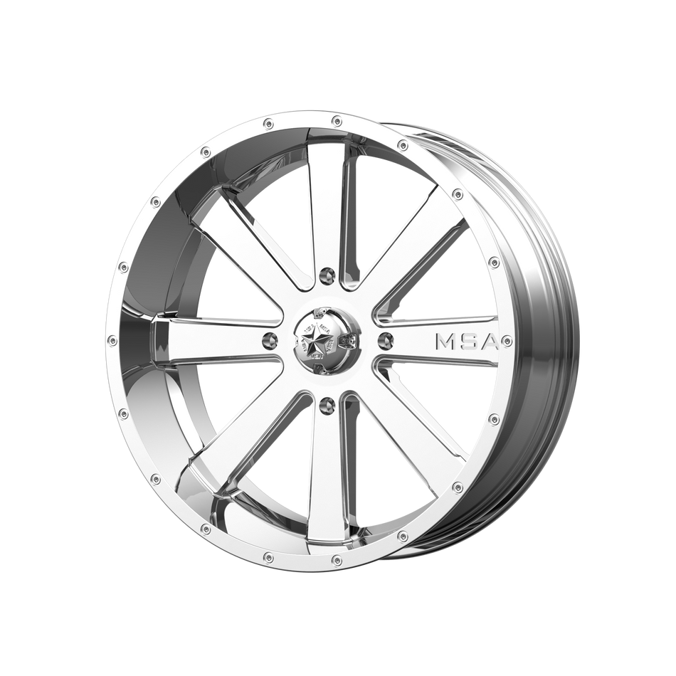 MSA Offroad Wheels Flash UTV (M34) — Chrome
