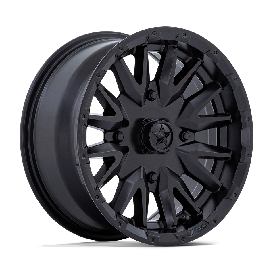 MSA Offroad Wheels Creed UTV (M49) — Matte Black
