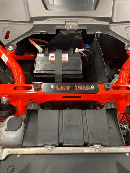 Honda Talon Dual Battery Kit by AJK Offroad Installed