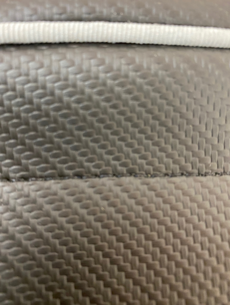 Honda Talon Door Bags by AJK Offroad Close Up of Bag Material and Texture