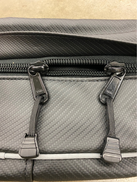 Honda Talon Door Bags by AJK Offroad Close Up of Zipper Enclosure