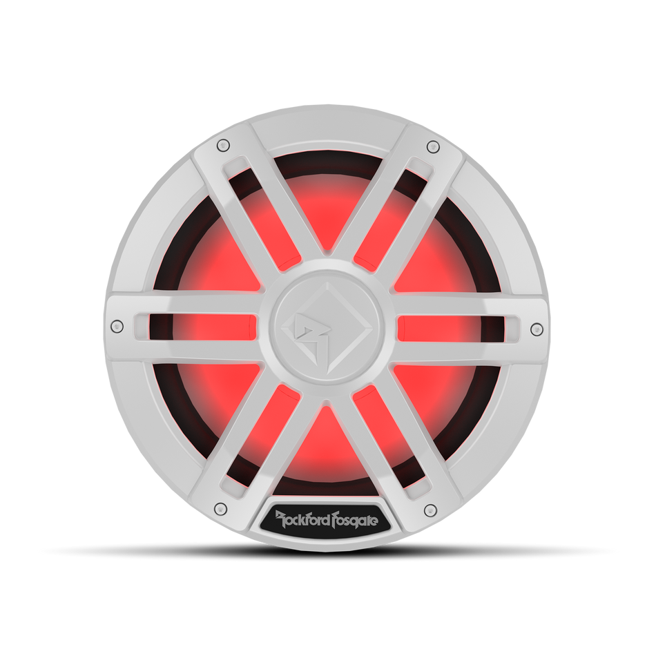 M1 12" DVC 2ohm Color Optix™ Marine Subwoofer - White