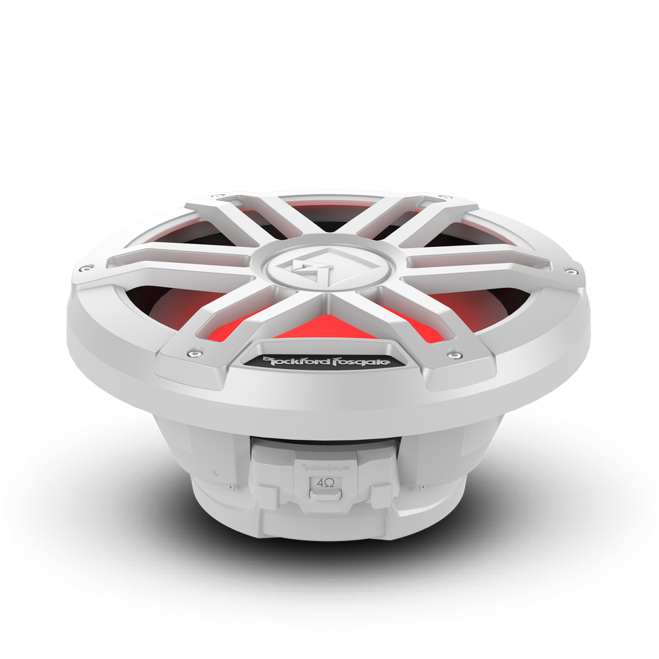 M1 12" DVC 2ohm Color Optix™ Marine Subwoofer - White