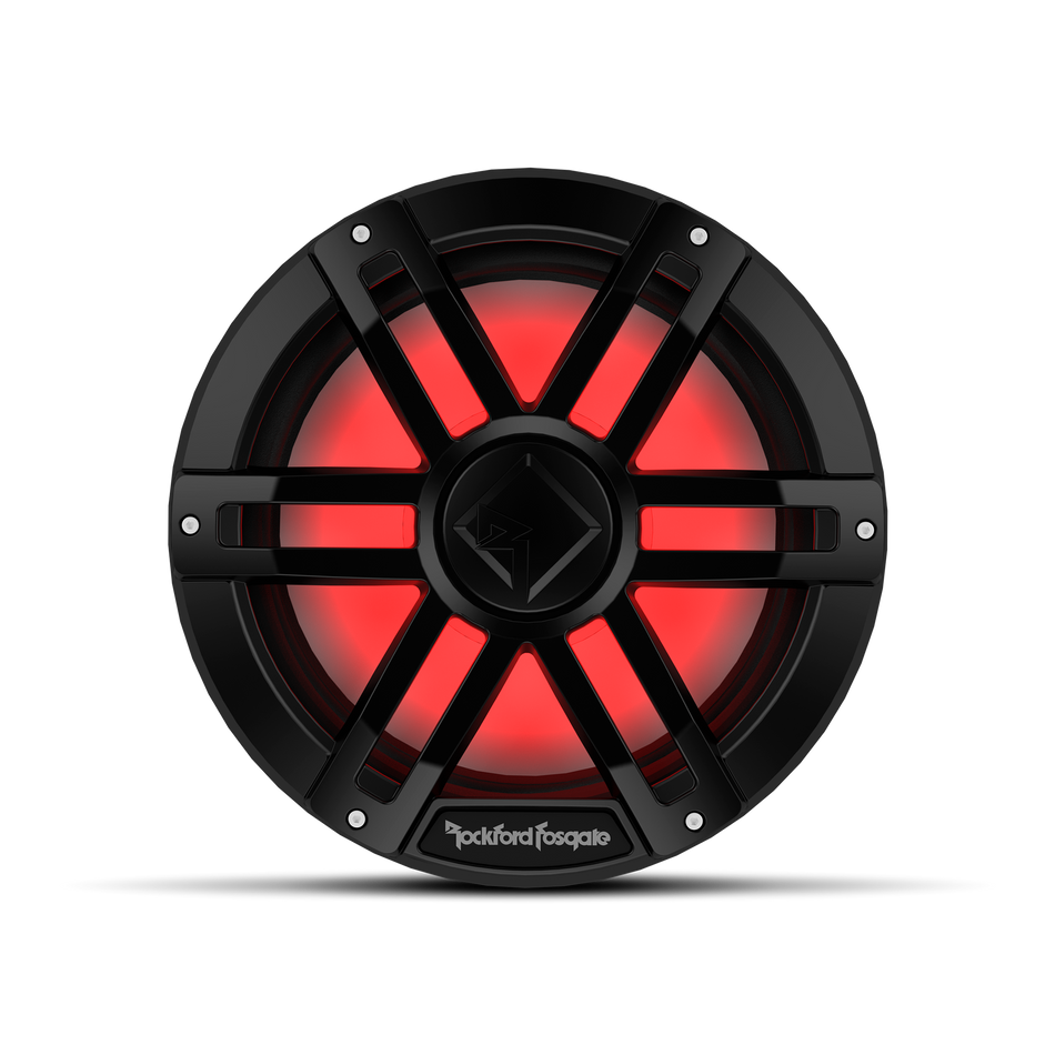 M1 12" DVC 4ohm Color Optix™ Marine Subwoofer - Black