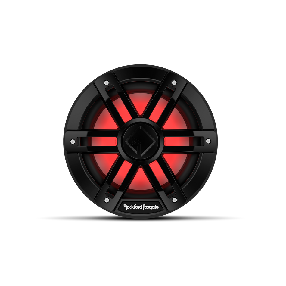 M1 8" DVC 4ohm Color Optix™ Marine Subwoofer - Black