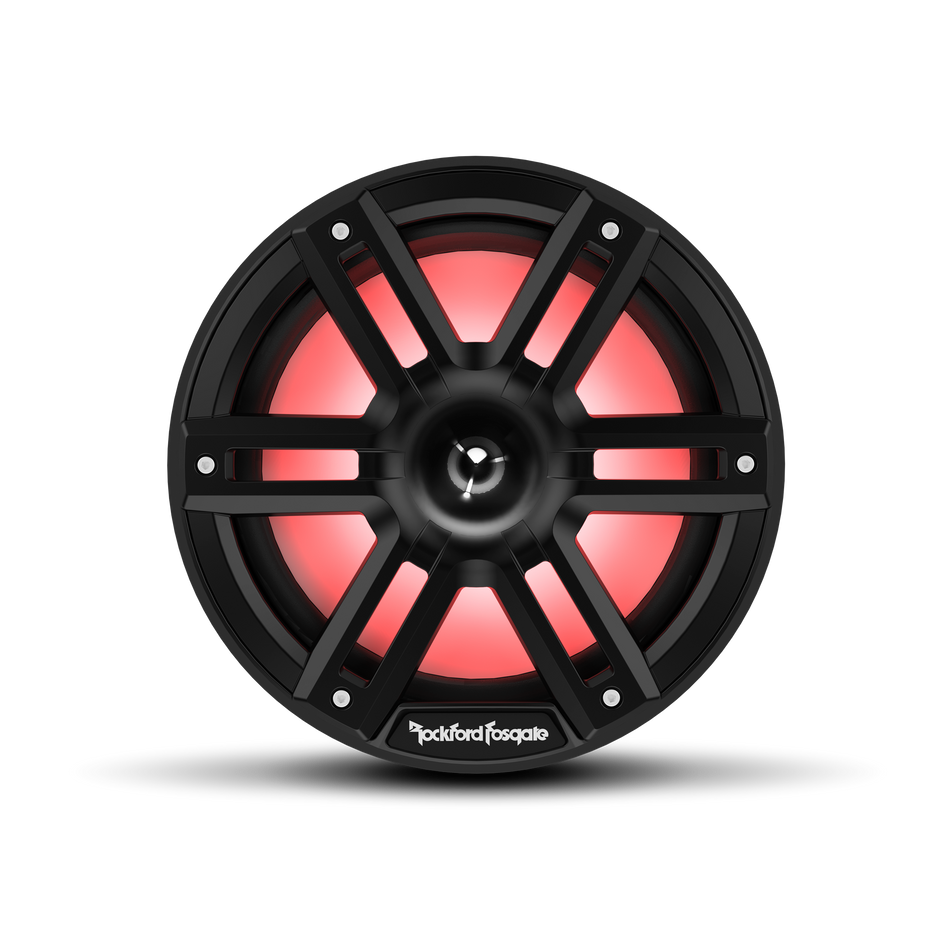 M2 8” Color Optix™ Marine 2-Way Horn Speakers (Black)