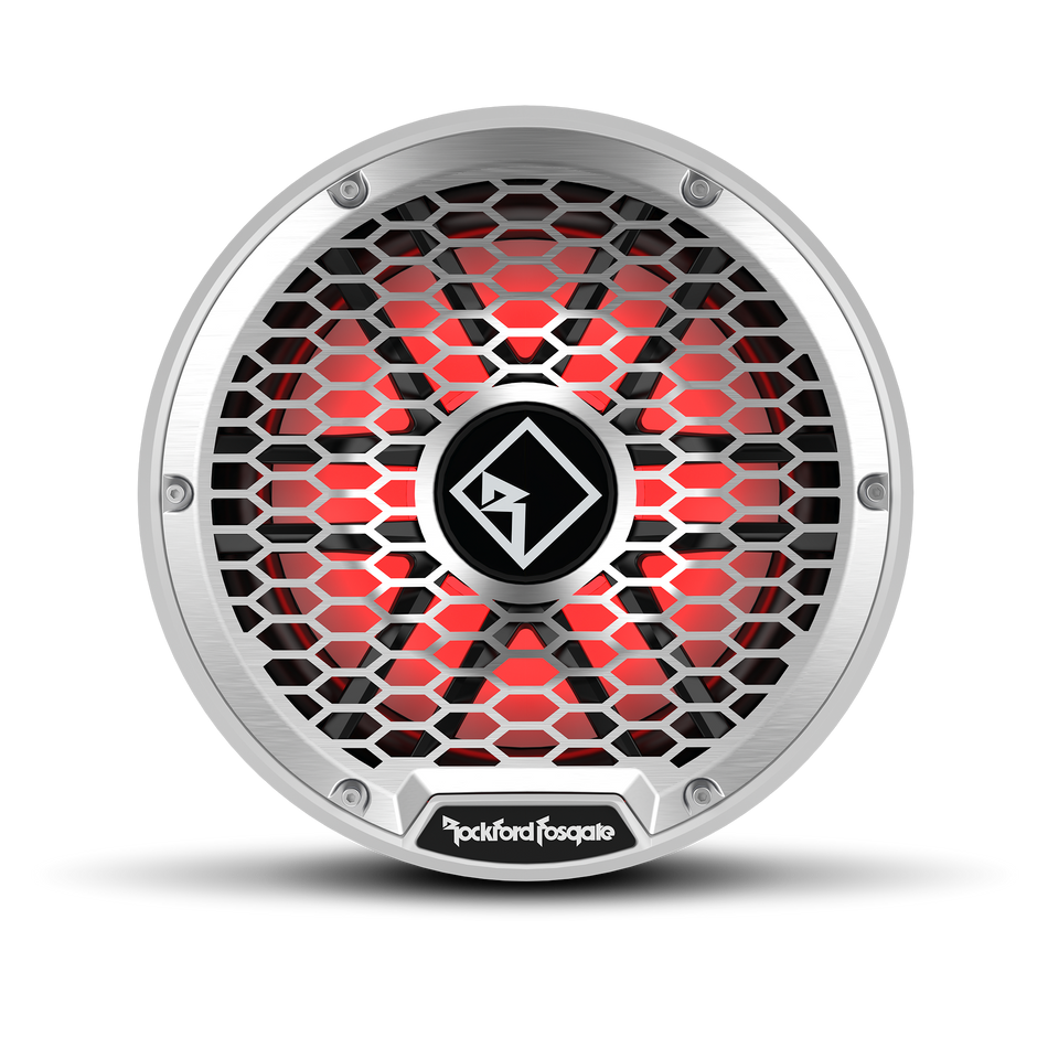 M2 12" DVC 2ohm Color Optix Sealed Enclosure Marine Subwoofer - White