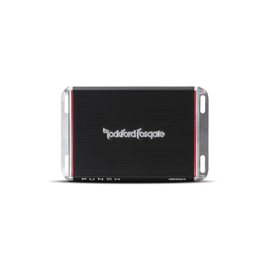 Rockford Fosgate 300W 2-Channel Boosted Rail Amplifier