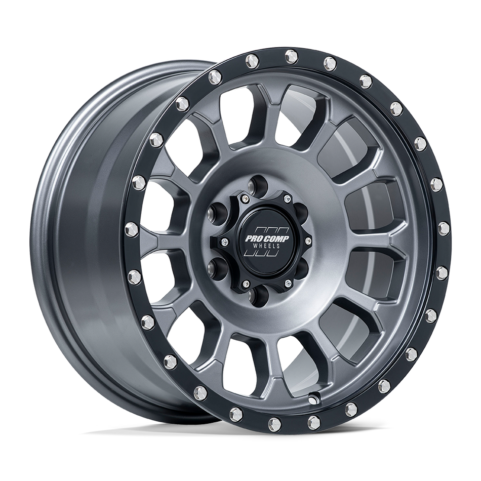 Pro Comp Alloys Rockwell (PA34) — Matte Graphite w/ Black Lip