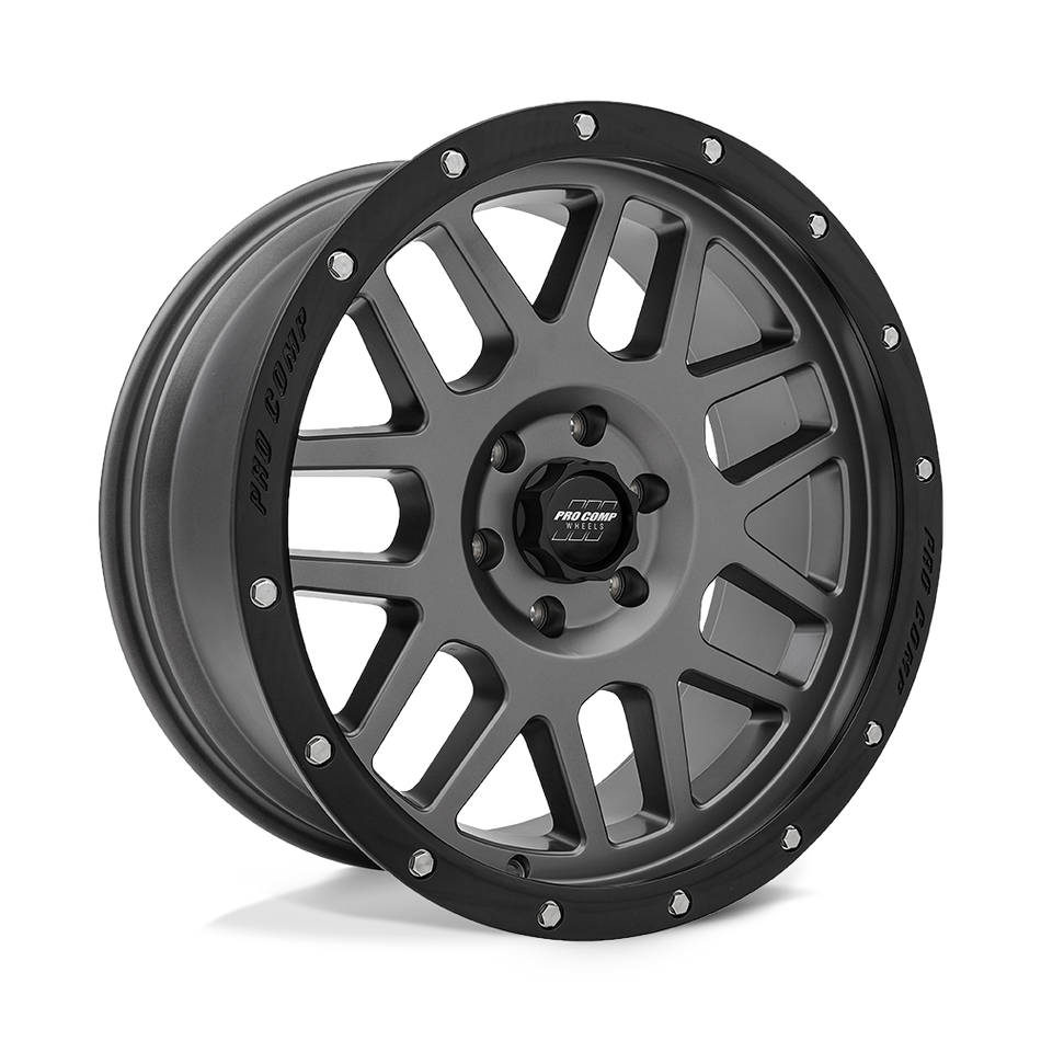 Pro Comp Alloys Vertigo (PA40) — Dark Gray w/ Black Lip