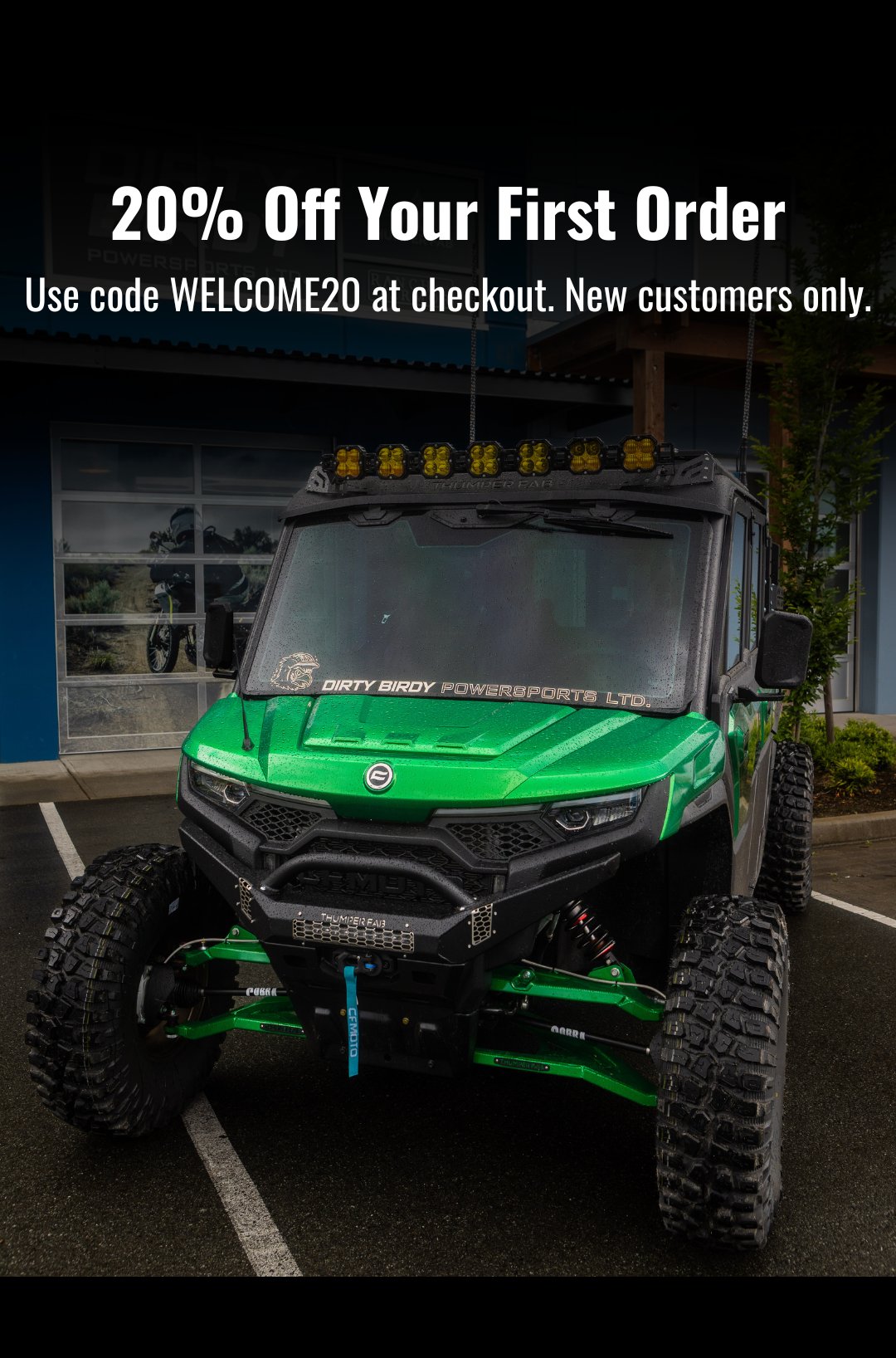 20% off first order