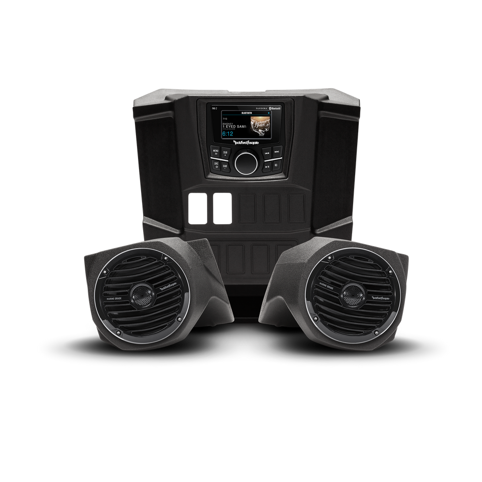 2015+ Polaris Ranger Rockford Fosgate Audio Kit (Stage 2)