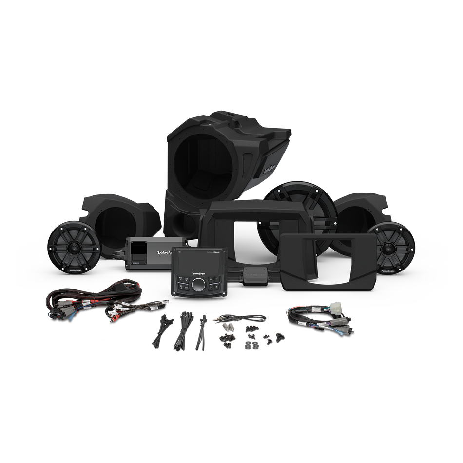 2014+ RZR Rockford Fosgate Audio Kit Color Optix Gen3 (Stage 3)